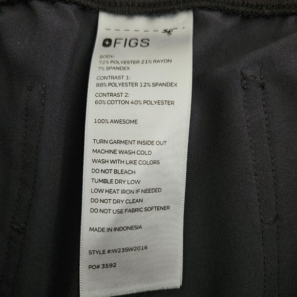Figs High Waisted Zamora Jogger Scrub Pants - Grey - sz M - EUC - Picture 4 of 9